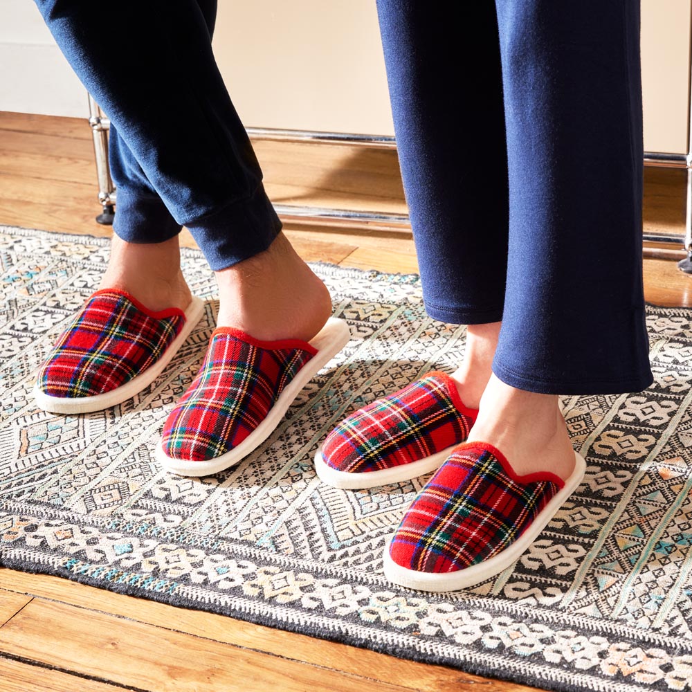 Mule slippers L'Écossaise