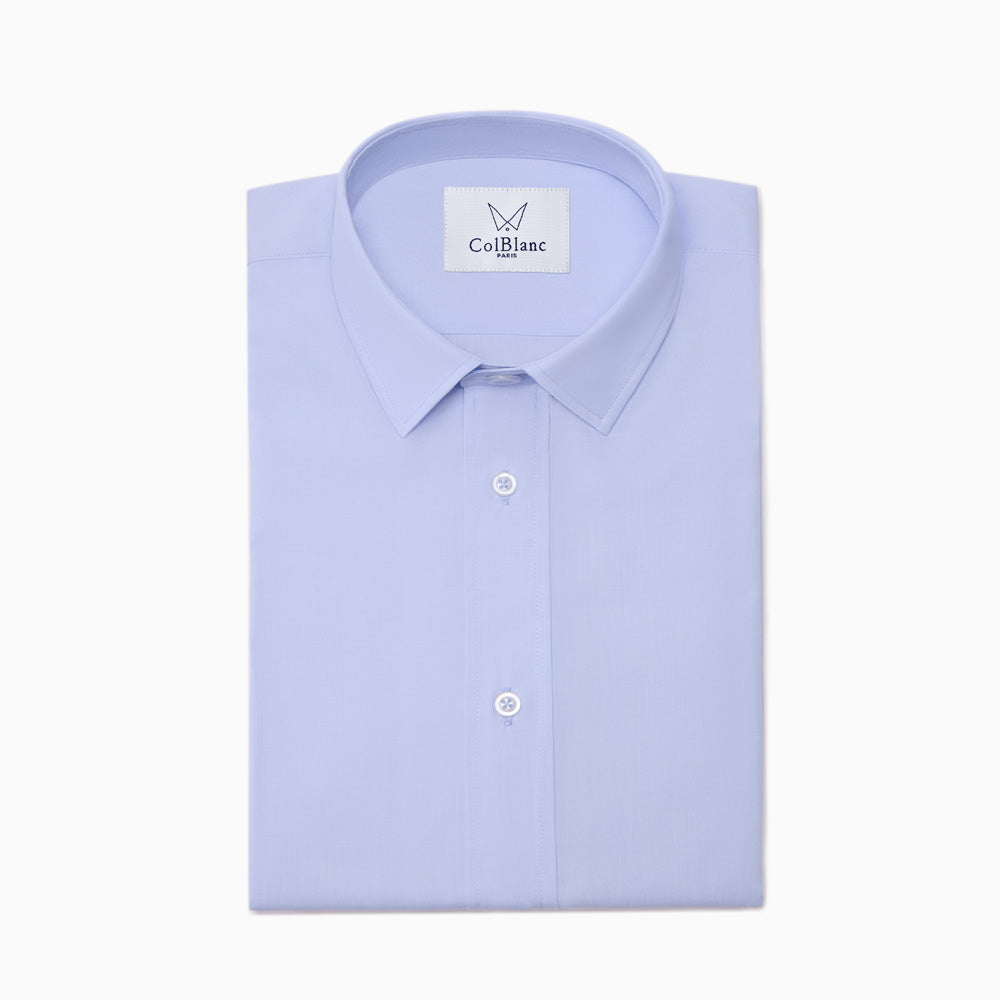 Chemise cintrée - Bleu ciel