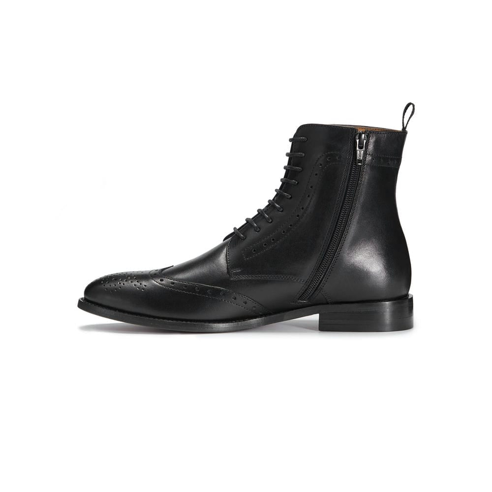 Stephen lace-up ankle boots - Black