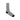 Gray/blue polka-dot sock x2