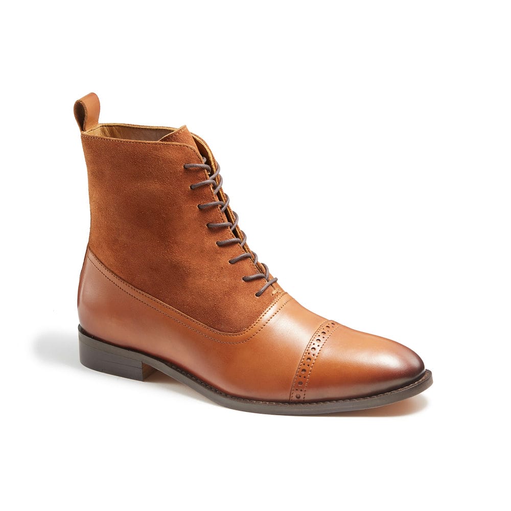 Charles lace-up ankle boots - Tan