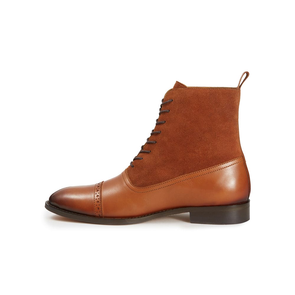 Charles lace-up ankle boots - Tan