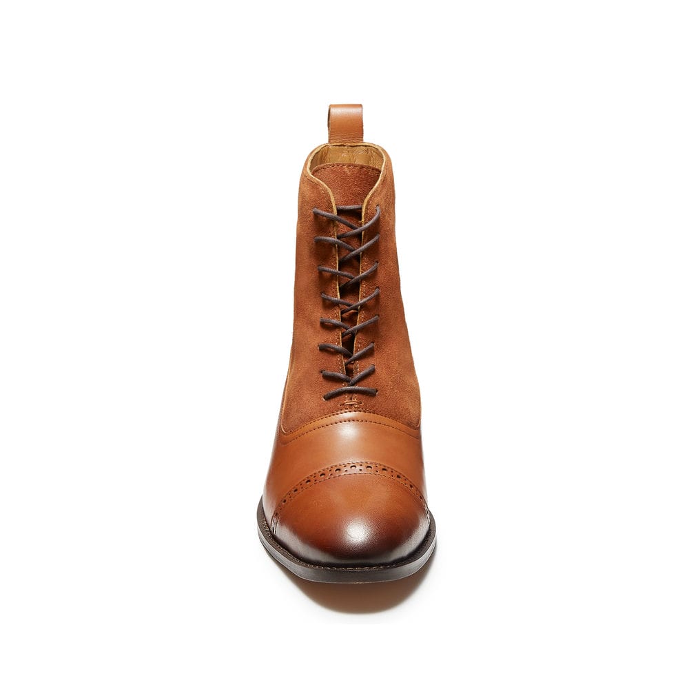 Charles lace-up ankle boots - Tan